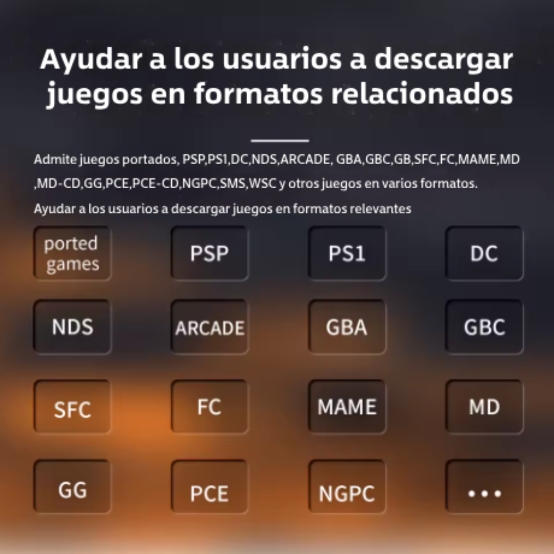 Consola Retro con 5.400 juegos